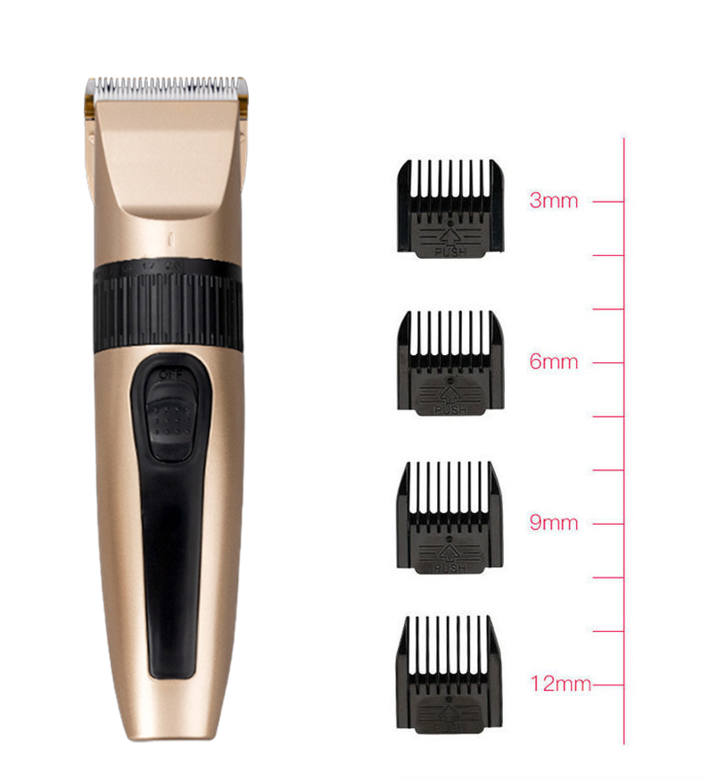 Professional Hair Clippers Trimmer Mens Barber Hair Cutting Kit
