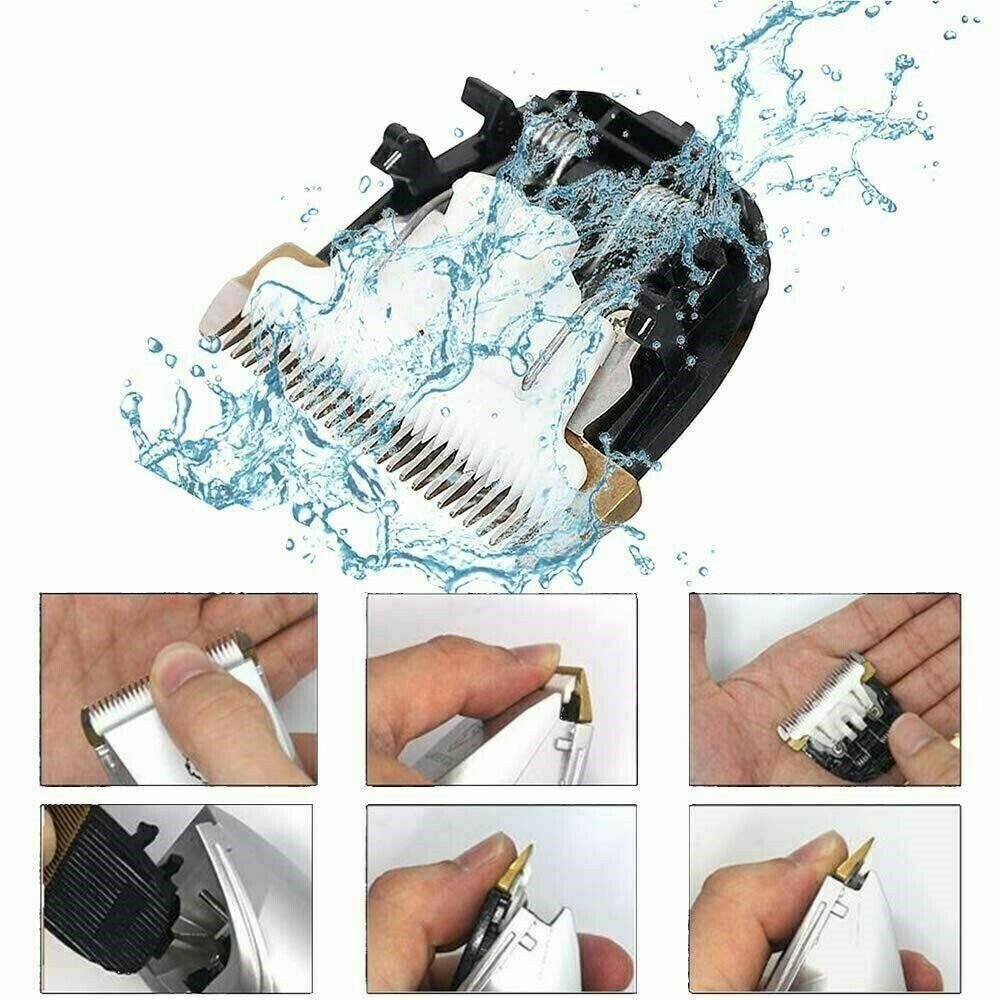 Professional Hair Clippers Trimmer Mens Barber Hair Cutting Kit